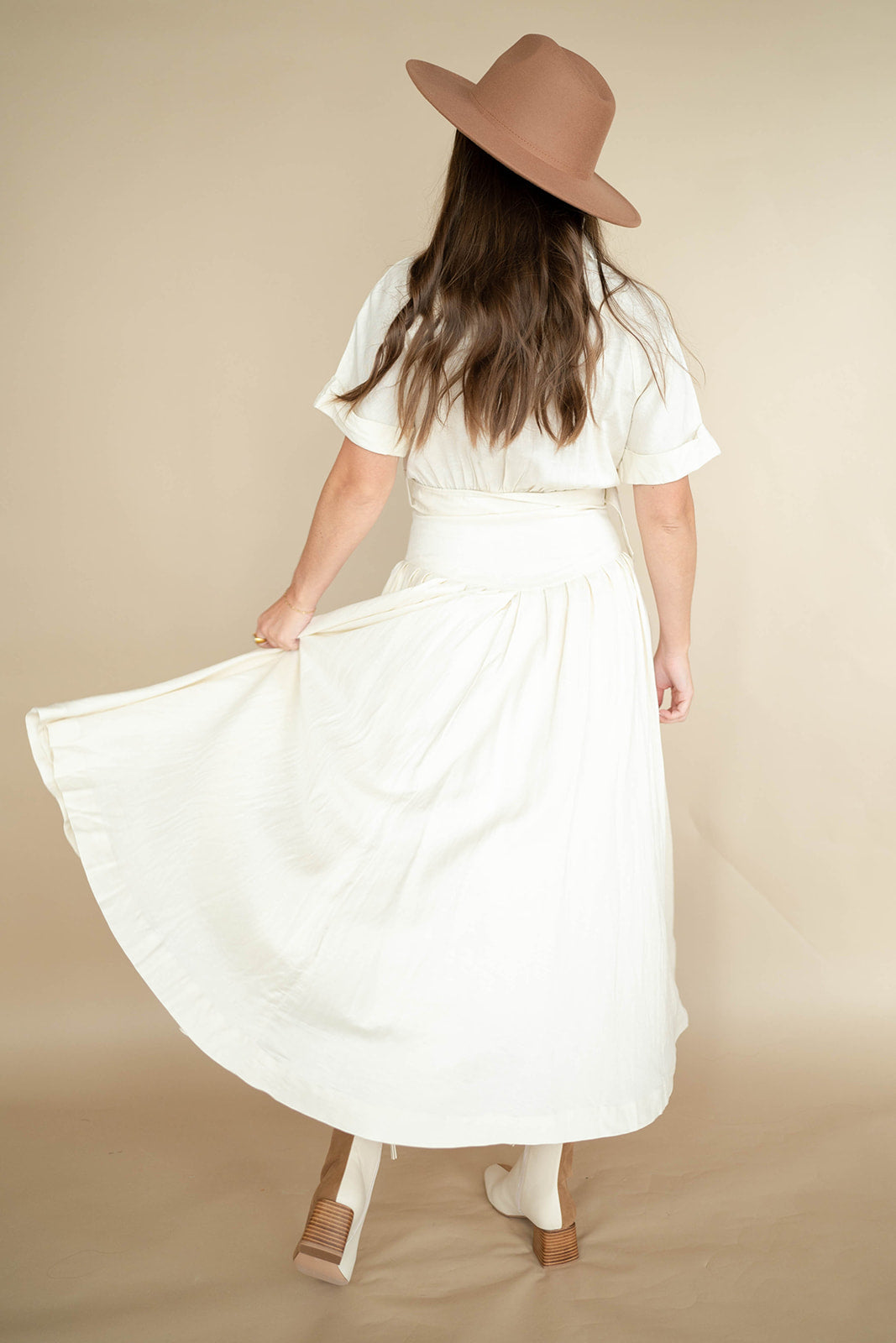 mode, danica midi shirt dress