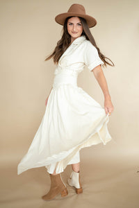 mode, danica midi shirt dress