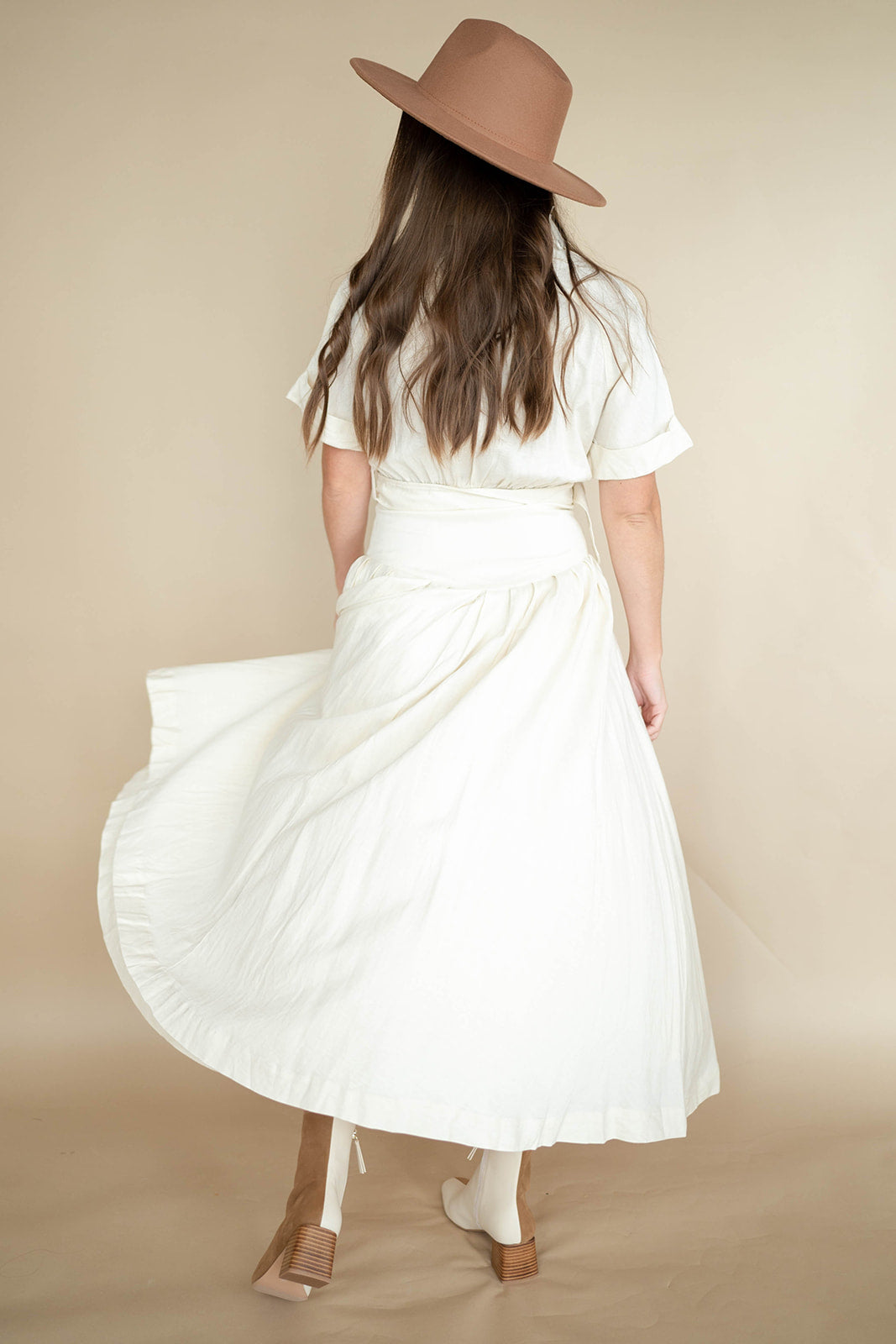 mode, danica midi shirt dress