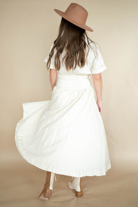 mode, danica midi shirt dress