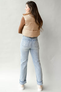 mode, loclynn puffer vest