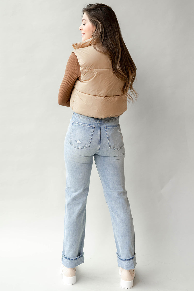 mode, loclynn puffer vest