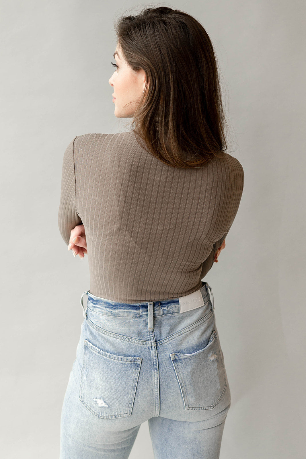 mode, sunshine ribbed bodysuit