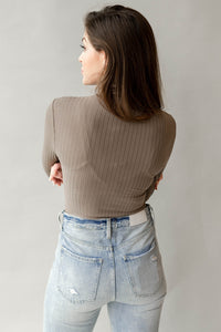 mode, sunshine ribbed bodysuit