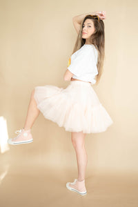 mode, cinderella story tulle skirt