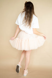 mode, cinderella story tulle skirt