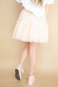 mode, cinderella story tulle skirt