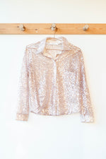 mode, maxine sequin top