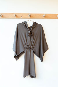 mode, feel good caftan mini dress