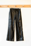 sloane leather cargo pants