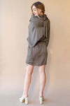 mode, feel good caftan mini dress