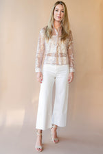 mode, maxine sequin top