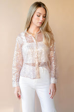 mode, maxine sequin top