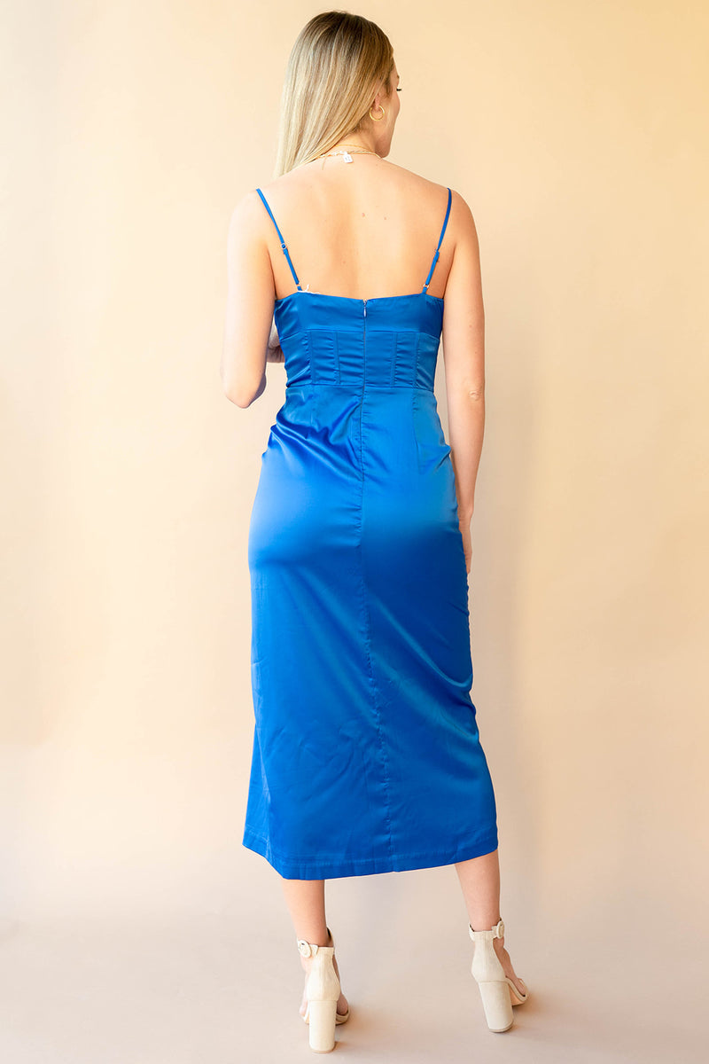 mode, jasmine satin dress