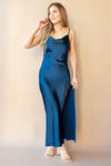 mode, honeymoon with me cowel neck dress