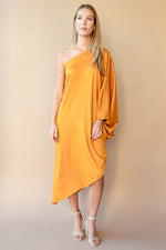 mode, next to you satin dress