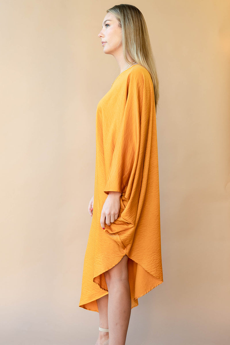 mode, next to you satin dress
