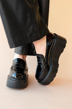 mode, zoie platform loafers