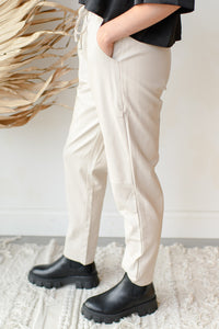 mode, mya faux leather pants