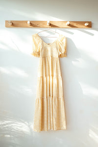 mode, picnic date maxi dress