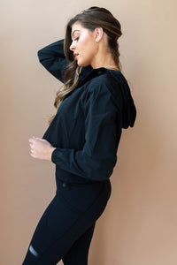 mode, waterproof snap pullover