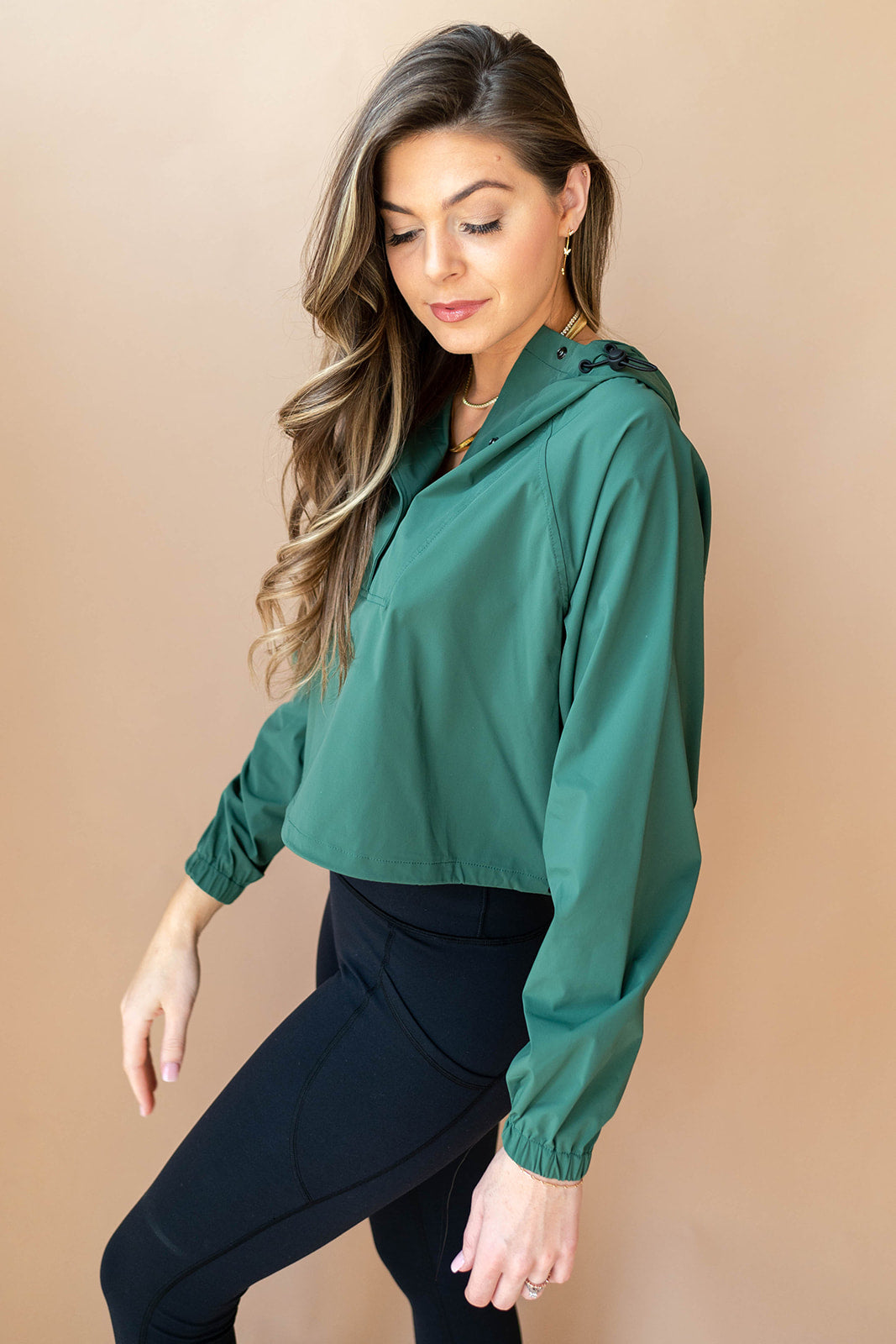 mode, waterproof snap pullover