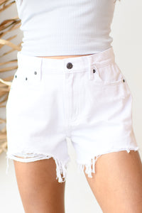 mode, nova high rise relaxed cut off shorts