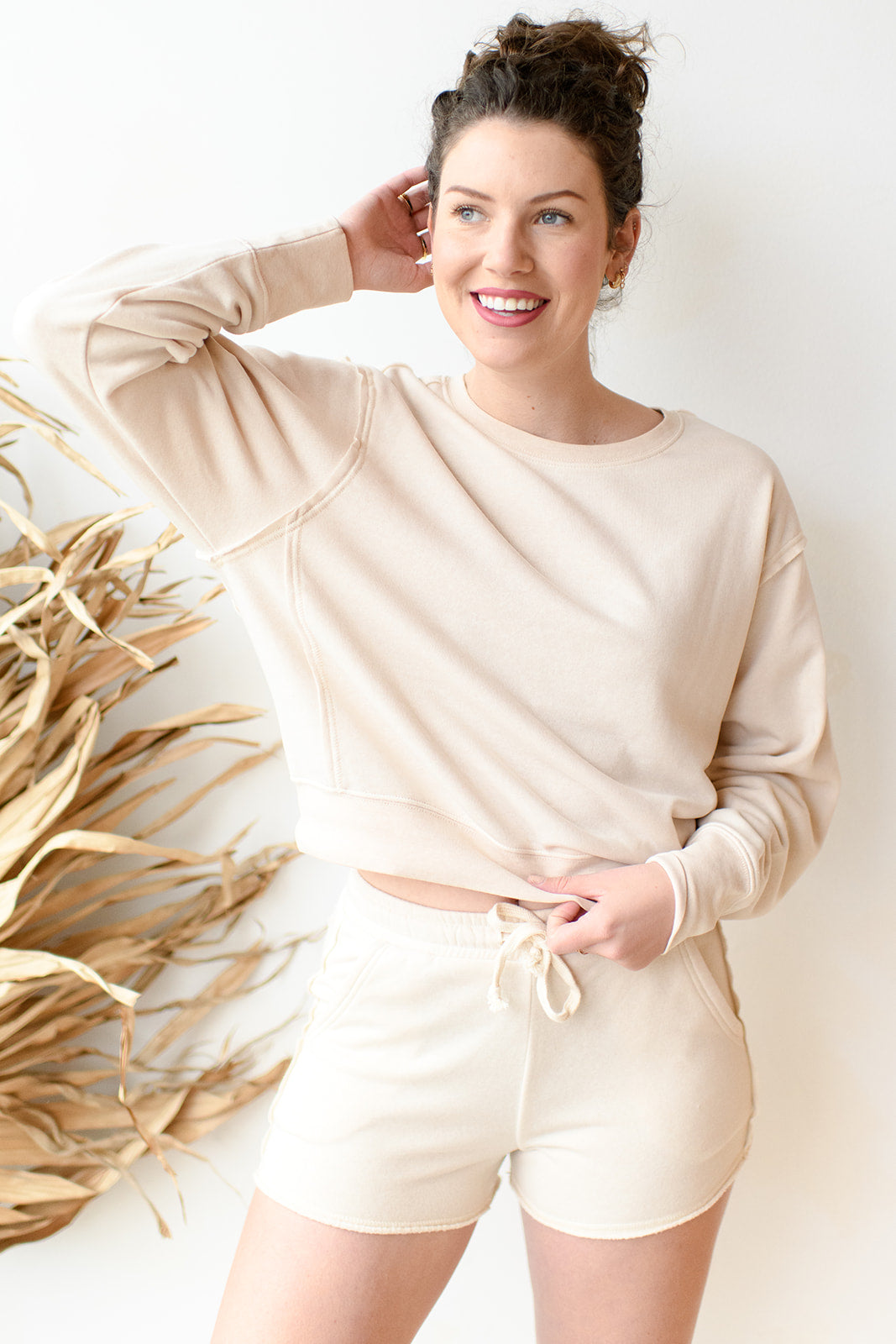 mode, rise and shine sweatshirt