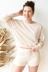 mode, rise and shine sweatshirt