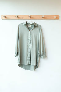 mode, abigail satin dress
