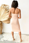 mode, manhattan solid rib midi skirt