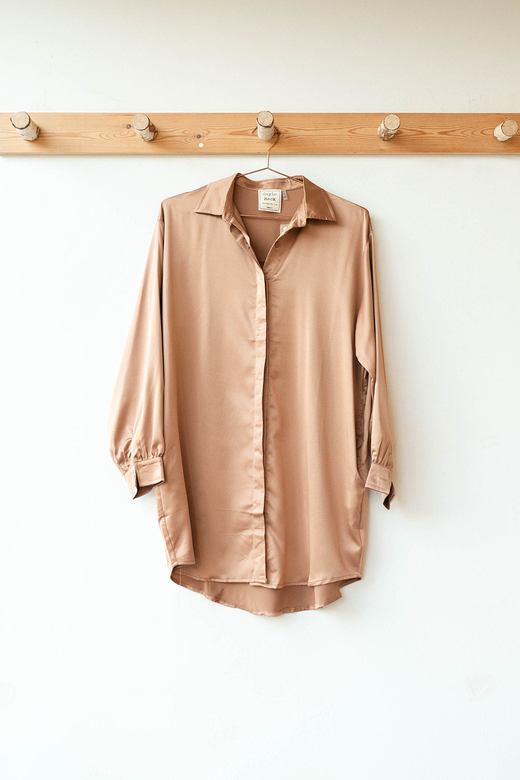 mode, abigail satin dress