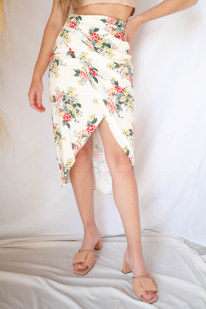 romeo + juliet midi skirt