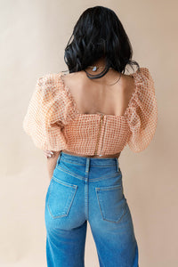 mode, alaia pintuck blouse