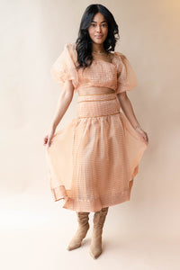 mode, alaia pintuck skirt