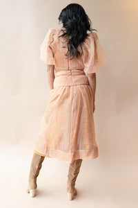 mode, alaia pintuck skirt