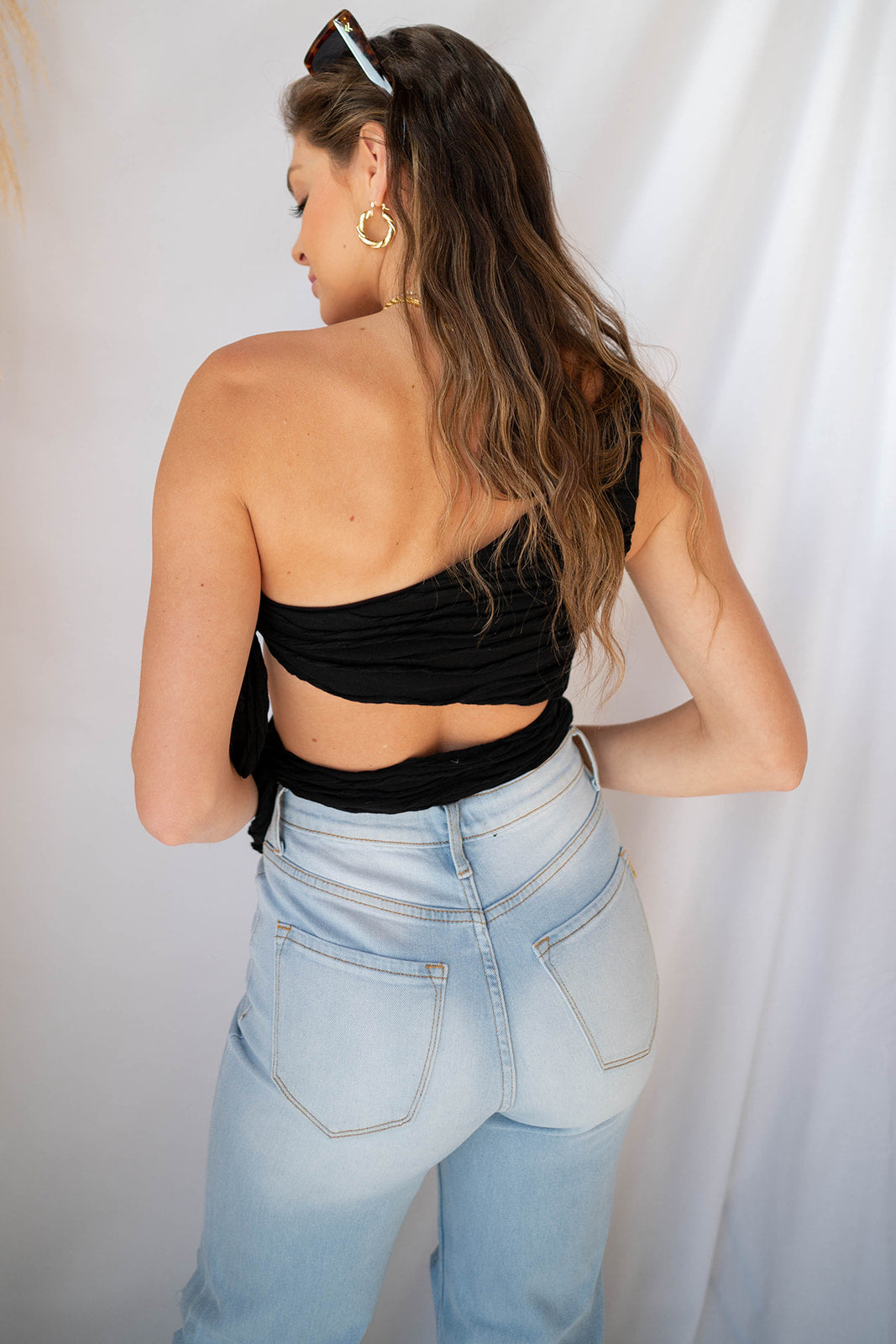 mode, even better tie crop top
