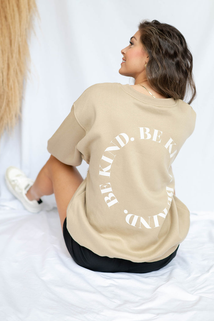 mode, be kind sweatshirt