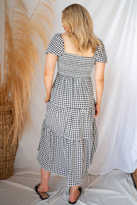 mode, picnic date maxi dress