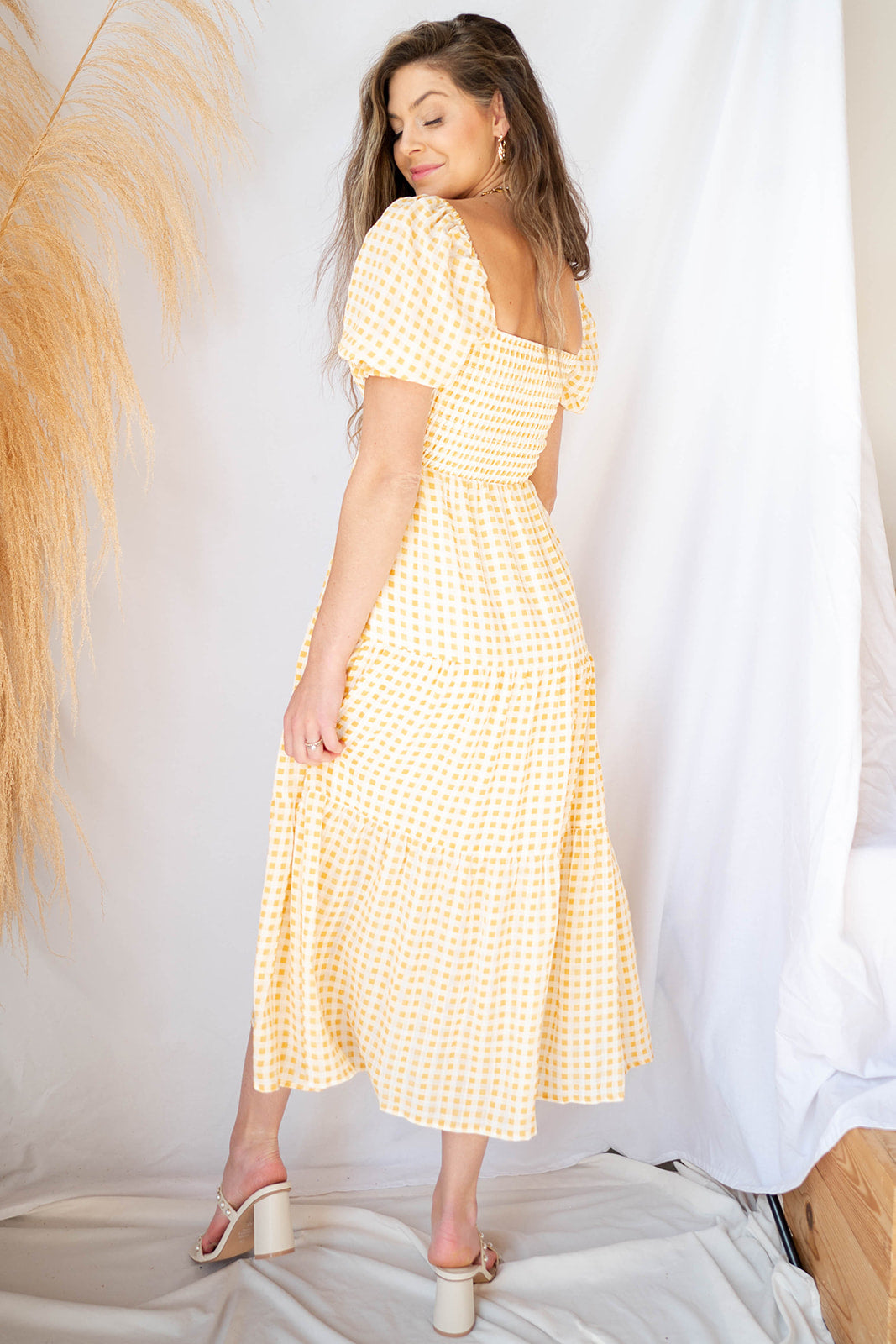 mode, picnic date maxi dress