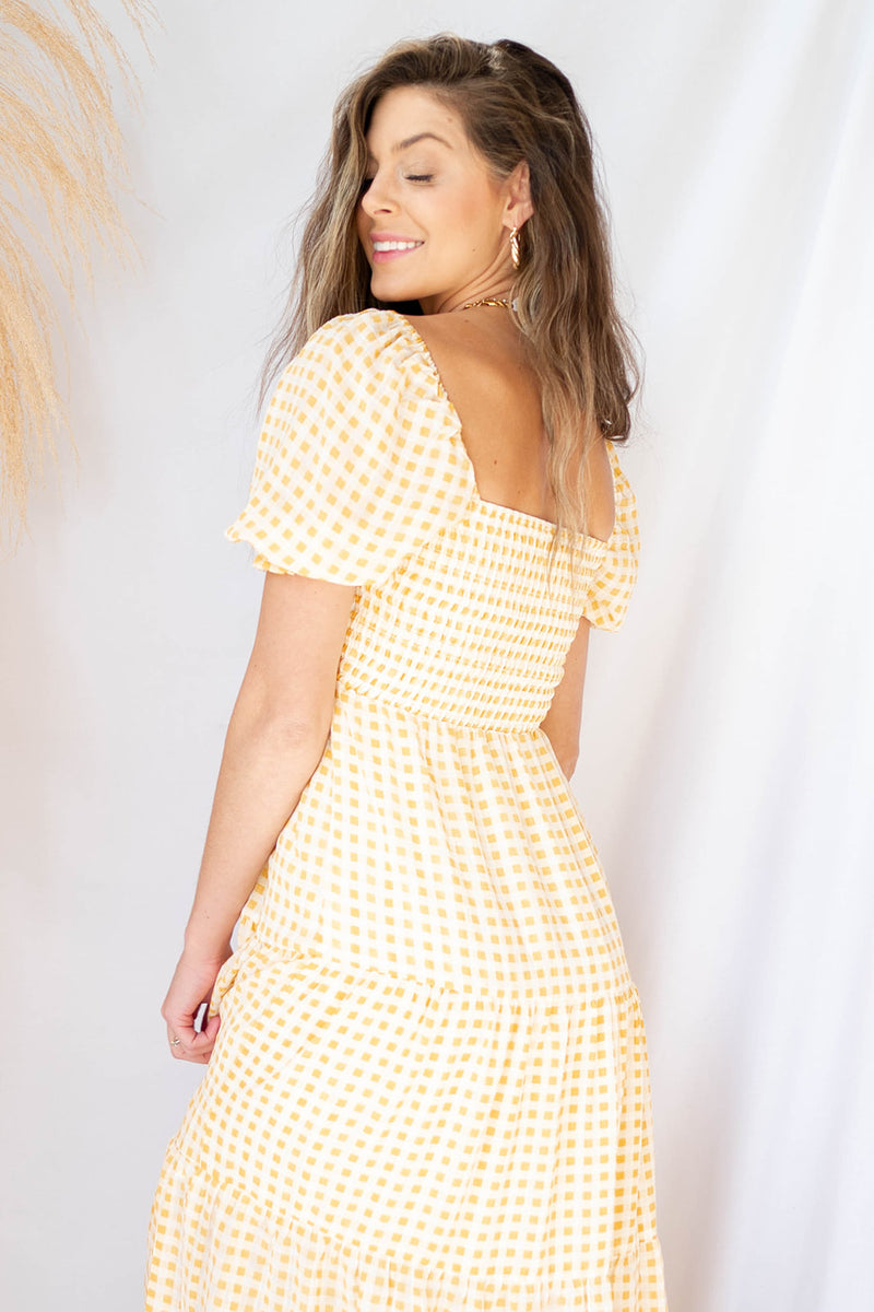 picnic date maxi dress