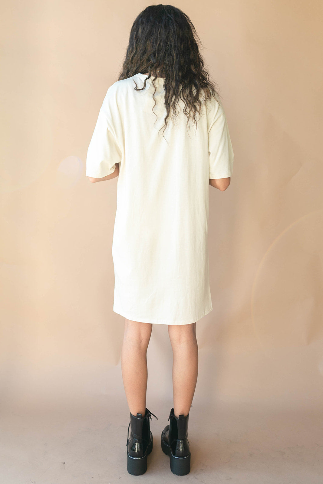 mode, jersey t-shirt dress