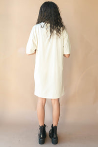 mode, jersey t-shirt dress