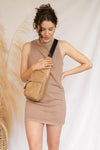mode, sleeveless t-shirt dress