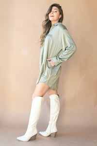 mode, abigail satin dress