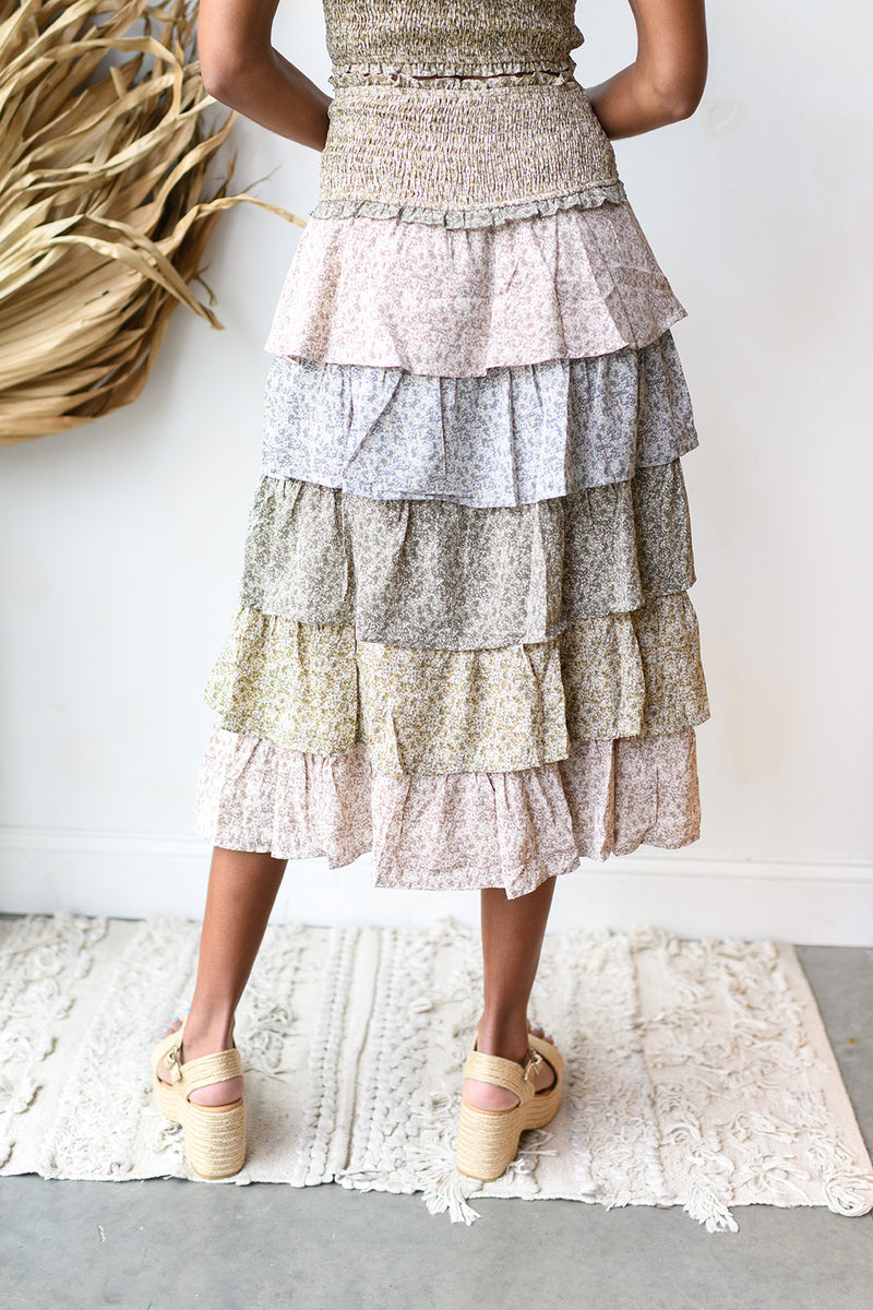 mode, happy tiers set (skirt)