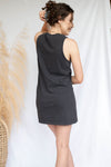 mode, sleeveless t-shirt dress