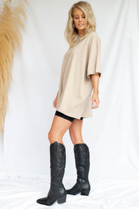 mode, boyfriend oversized tee