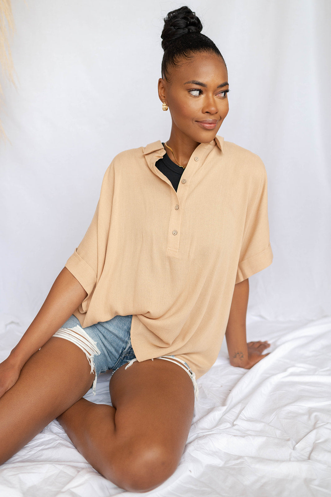 mode, missing you blouse