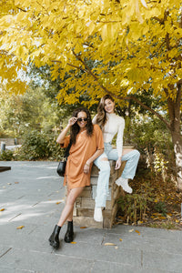 mode, jersey t-shirt dress